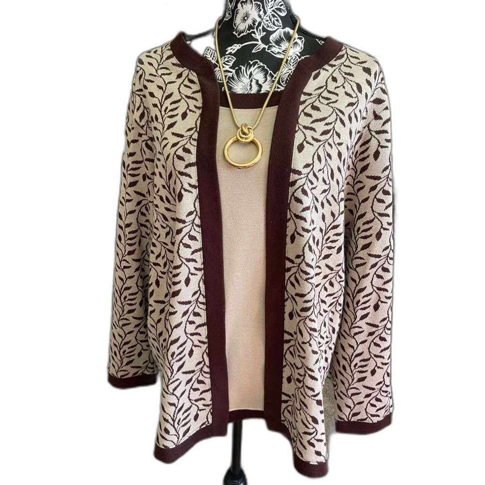 C.D. Daniel’s top size 1X (jewelry not included)